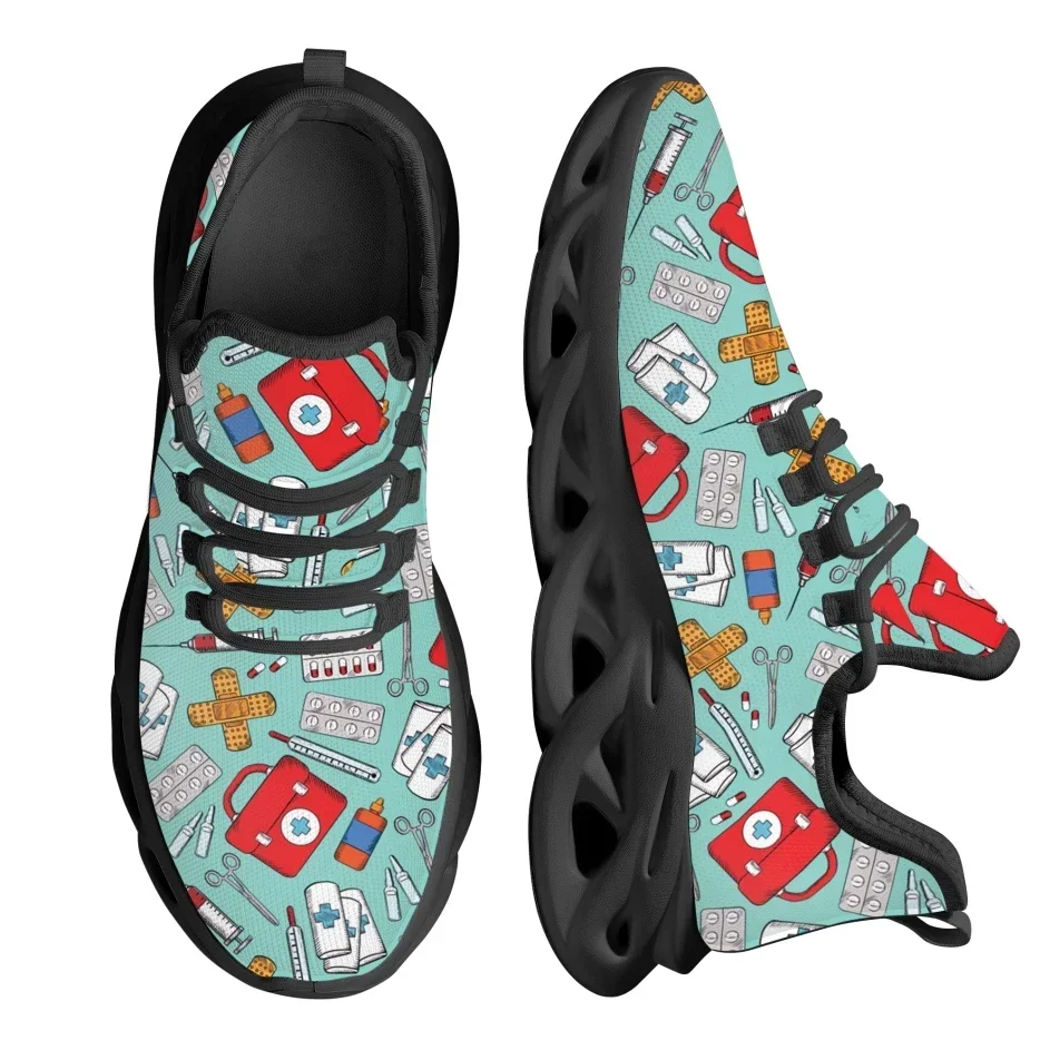 Женские кроссовки для бега на  – обзор и цена Knit Fabric Lace Up Sneakers
