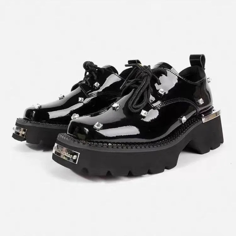 Женские лоферы на платформе с  – обзор и цена Sandals